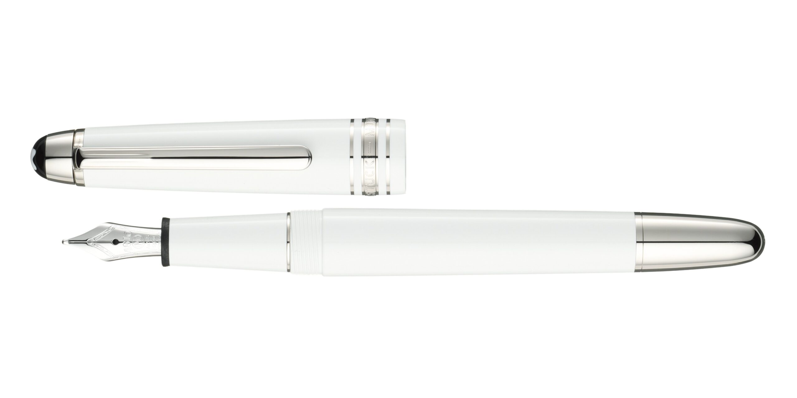 モンブラン　ホワイトボールペン ケース付き 趣味の文具箱WEB